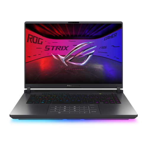 Laptop Asus ROG Strix G16 2025 G615LR-S5082, 16 inch 2560 x 1600, Intel Core Ultra 9 275HX 24 C / 24 T, 2.7 GHz – 5.4 GHz, 40 MB cache, 28 W, 32 GB DDR5, 2 TB SSD, Nvidia GeForce RTX 5070 Ti, Fara sistem de operare, Gri