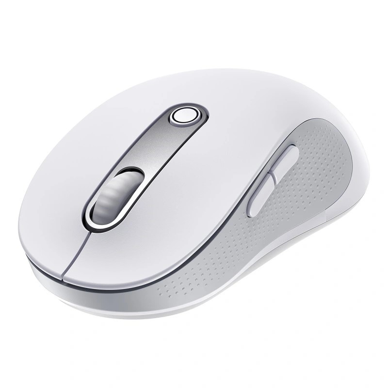 MOUSE wireless Baseus F02, pt. PC sau NB, 2.4GHz si Bluetooth, optic, 800-1200-1600 dpi, butoane-scroll 4-1, Alb, „B01055505211-01”