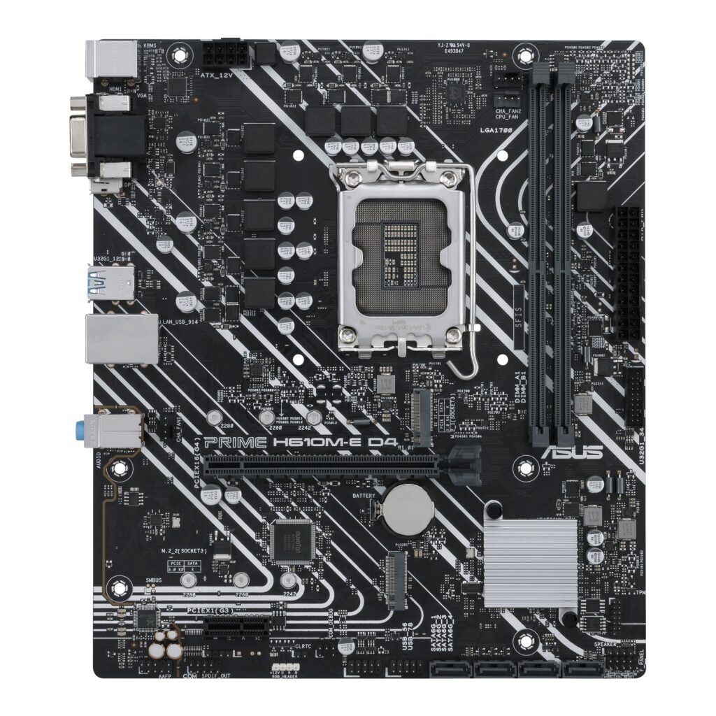 Placa de baza ASUS PRIME H610M-E D4-CSM, socket 1700