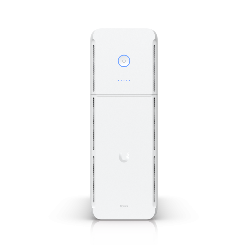 Ubiquiti UPS-Tower-EU UniFi managed 1kVA uninterruptible power supply with 5 surge-only outlets and 5 software-resettable surge and backup devices