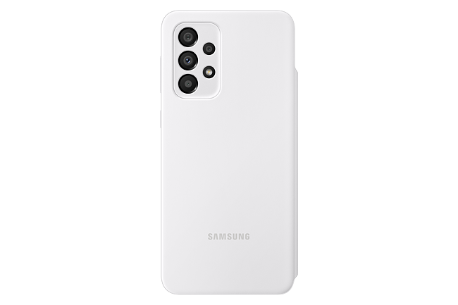 Husa de protectie Samsung S View Wallet Cover pentru Galaxy A33 5G, White 2 Husa de protectie Samsung S View Wallet Cover pentru Galaxy A33 5G, White - imagine 2