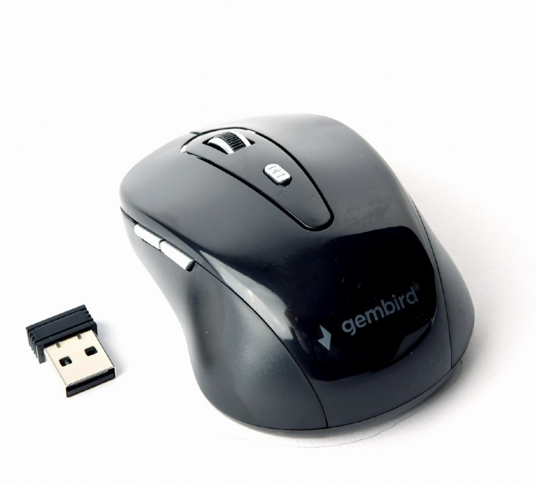 Mouse wireless Gembird MUSW-6B-01, Negru
