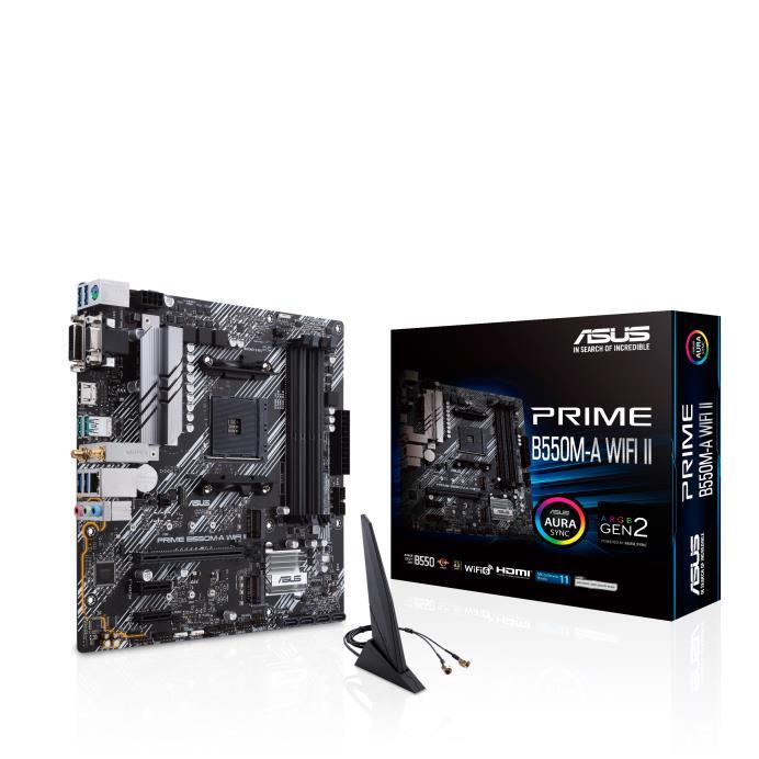 Placa de baza ASUS PRIME B550M-A WI-FI II Socket AM4