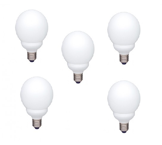 Set 5 becuri economice Panasonic EFG13E672V-5, 13W, echivalent 55W