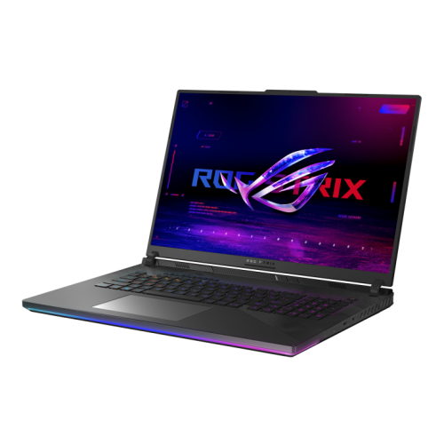 Laptop Gaming ASUS ROG Strix SCAR 18 G835LX cu procesor Intel® Core™ Ultra 9 275HX pana la 5.4GHz, 18″, 2.5K WQXGA, Mini LED, 240Hz, G-Sync, 64GB DDR5, 2TB SSD, NVIDIA® GeForce RTX™ 5090 24GB GDDR7, Windows 11 Pro, Off Black