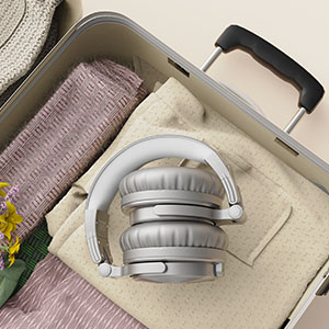 Casti OneOdio Pro C Wireless Argintiu 3 Casti OneOdio Pro C Wireless Argintiu - imagine 3