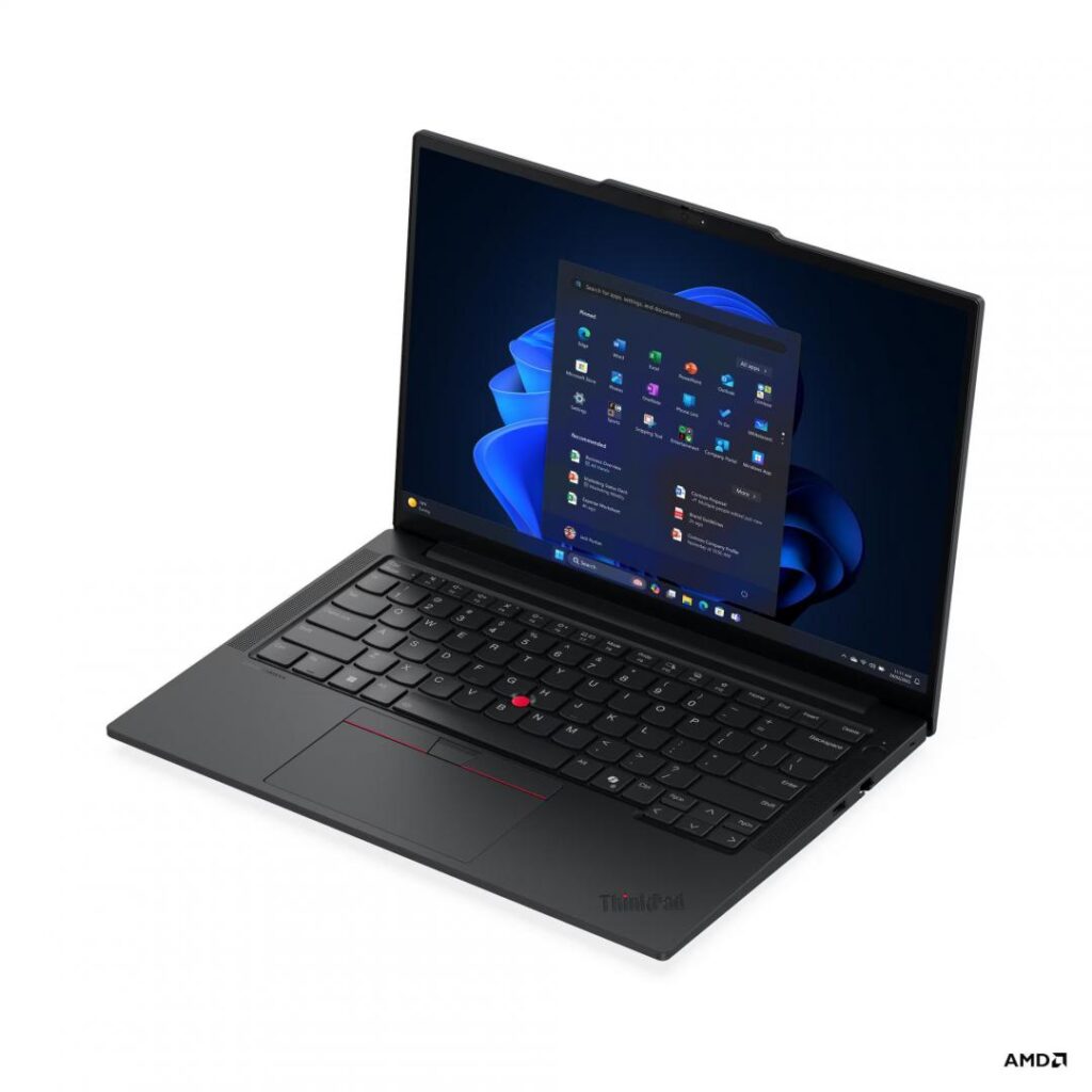 Laptop Lenovo ThinkPad E14 Gen 7, AMD Ryzen 7, 16GB RAM, SSD 512GB, Negru