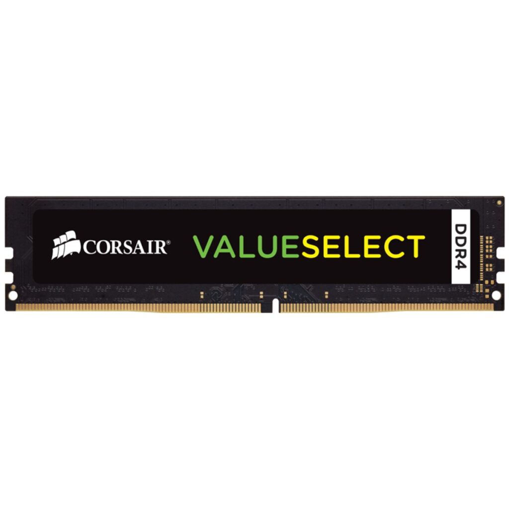 Memorie Corsair ValueSelect 8GB DIMM, DDR4, 2133 MHz, CL 15, 1.2V, Black