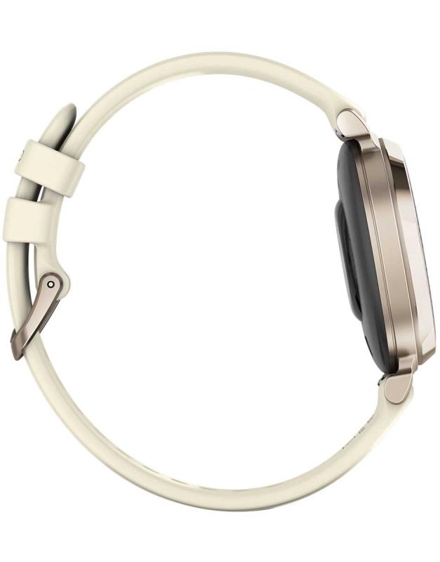Smartwatch Garmin Lily 2, 35mm, curea silicon, Cream Gold/Coconut 4 Smartwatch Garmin Lily 2, 35mm, curea silicon, Cream Gold/Coconut - imagine 4