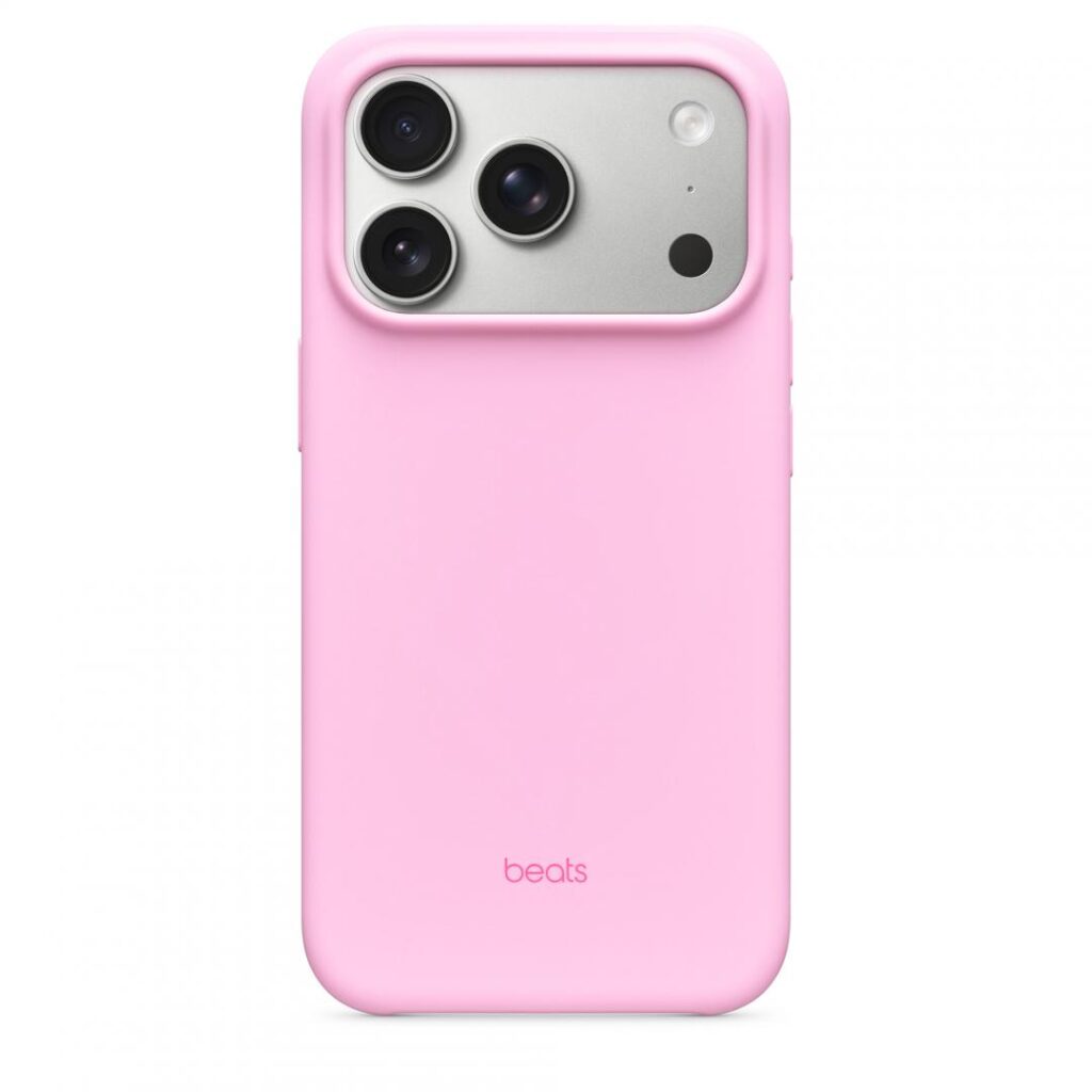 Husa de protectie Beats pentru iPhone 17 Pro, Case cu MagSafe and Camera Control — Pebble Pink