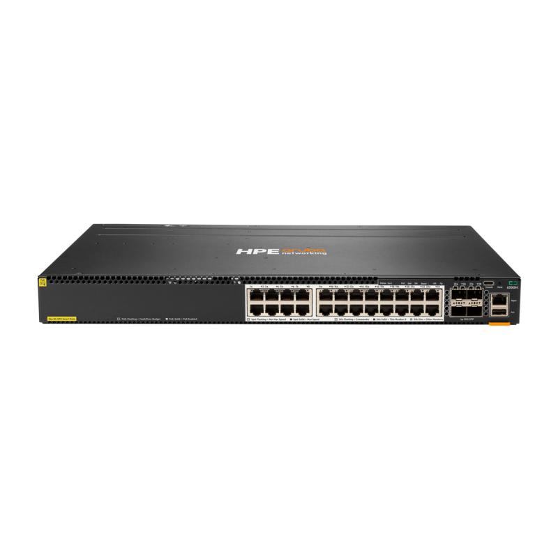 HPE Aruba Networking CX 6300M 24-port HPE Smart Rate 1/2.5/5GbE 1 HPE Aruba Networking CX 6300M 24-port HPE Smart Rate 1/2.5/5GbE