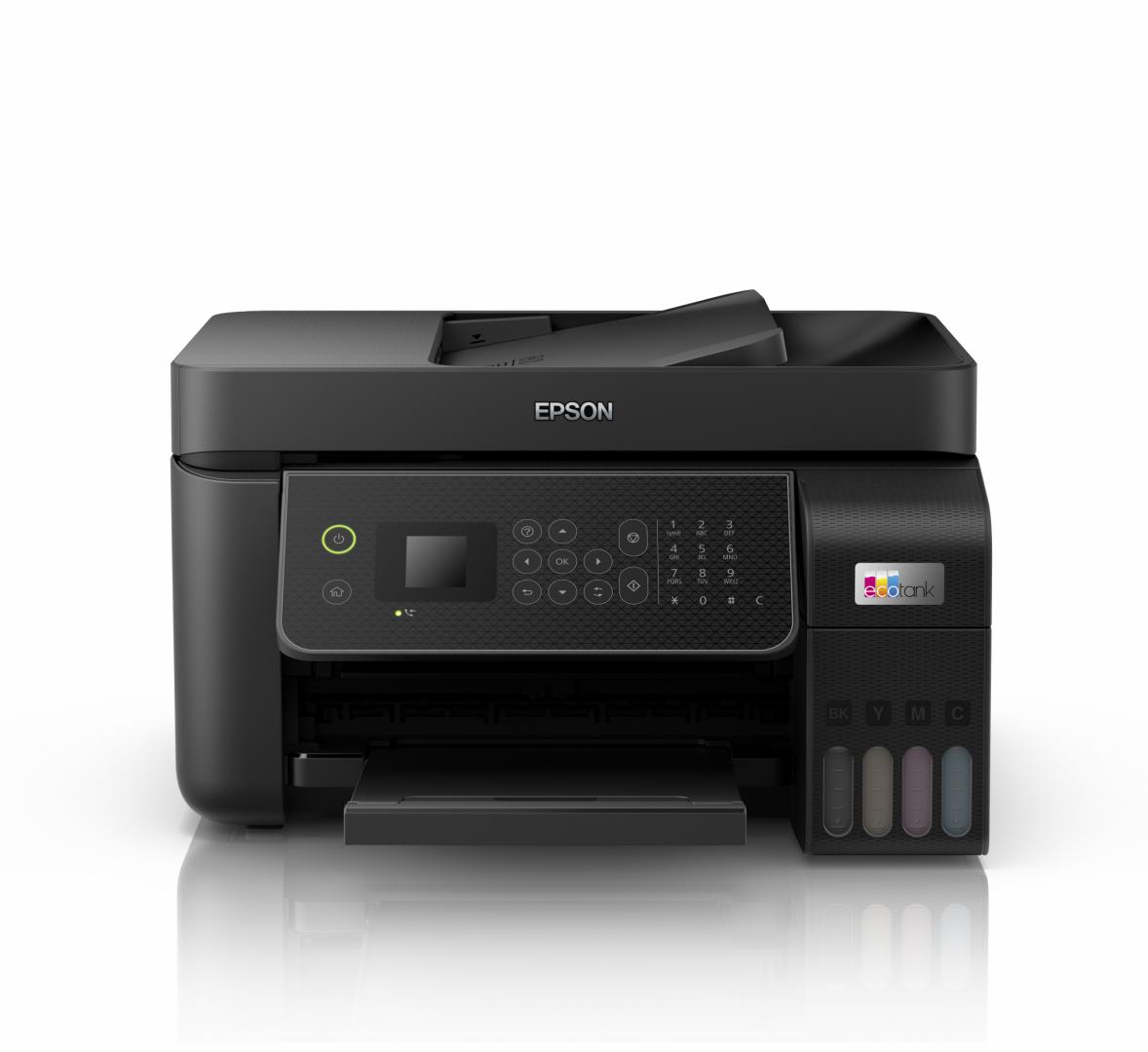 Multifunctional inkjet color CISS Epson EcoTank L5310, A4, 10 ppm, USB, Retea, Wireless Negru 2 Multifunctional inkjet color CISS Epson EcoTank L5310, A4, 10 ppm, USB, Retea, Wireless Negru - imagine 2