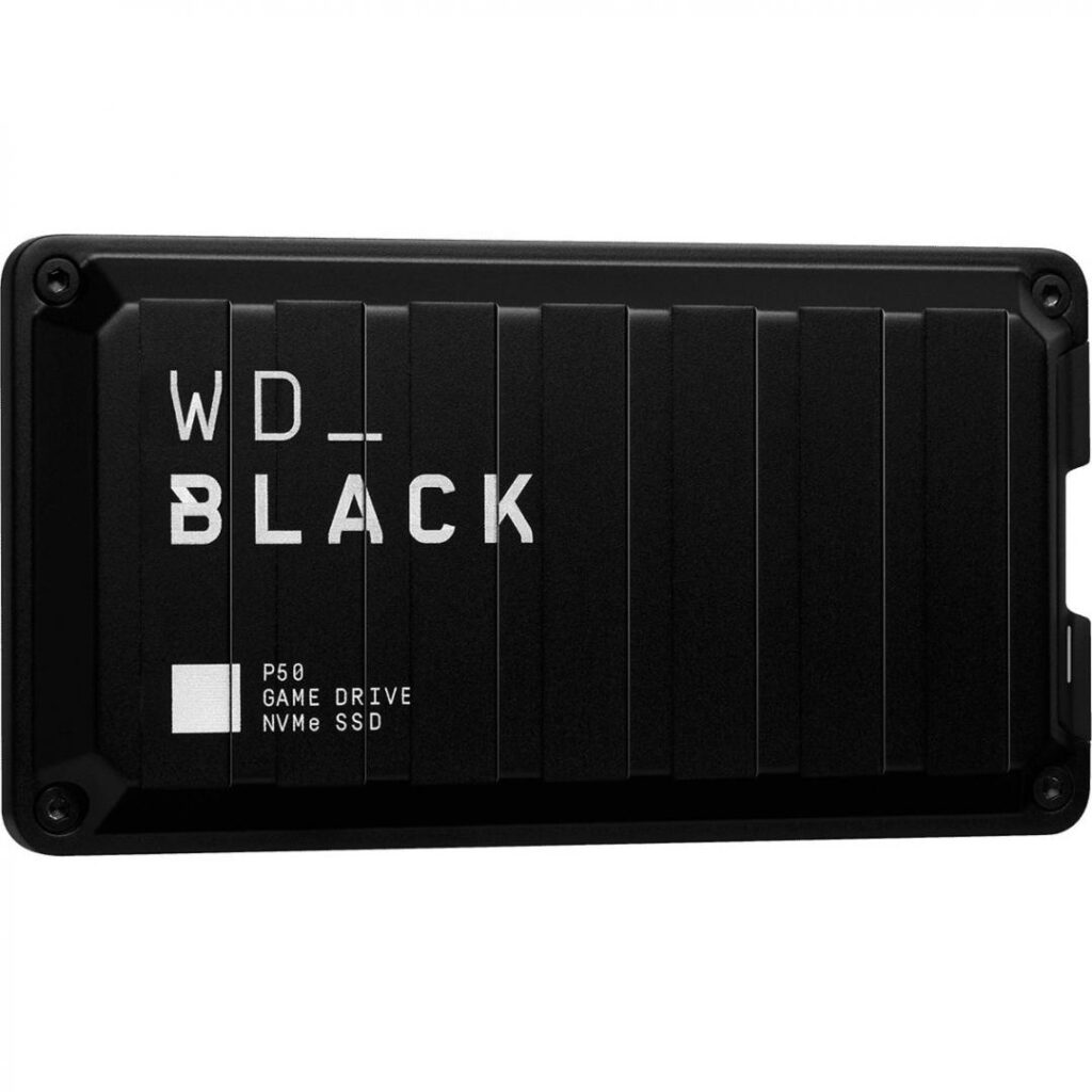 SSD Extern WD Black P50 Game Drive 1TB, USB 3.2 Gen2x2 Type-C