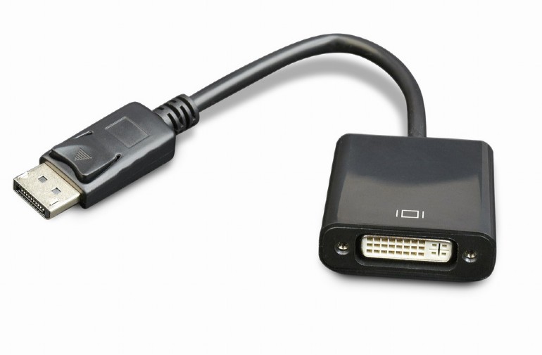 Cablu video Gembird DisplayPort (T) la DVI-I DL (M), 10cm, rezolutie maxima Full HD la 60Hz, Negru, AB-DPM-DVIF-002