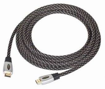 Cablu HDMI Gembird 19pin, 4.5m, aurit, set 2 bucati