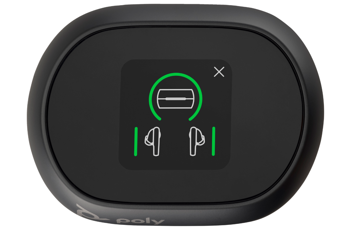 Casti Voyager FREE 60+ UC, Touchscreen Charge case, USB-A, BLACK, WW (216065-01) 4 Casti Voyager FREE 60+ UC, Touchscreen Charge case, USB-A, BLACK, WW (216065-01) - imagine 4