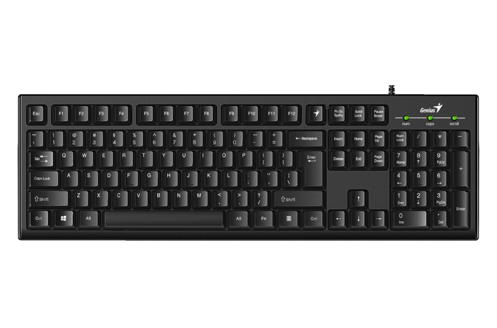 Tastatura Genius KB-100, Negru