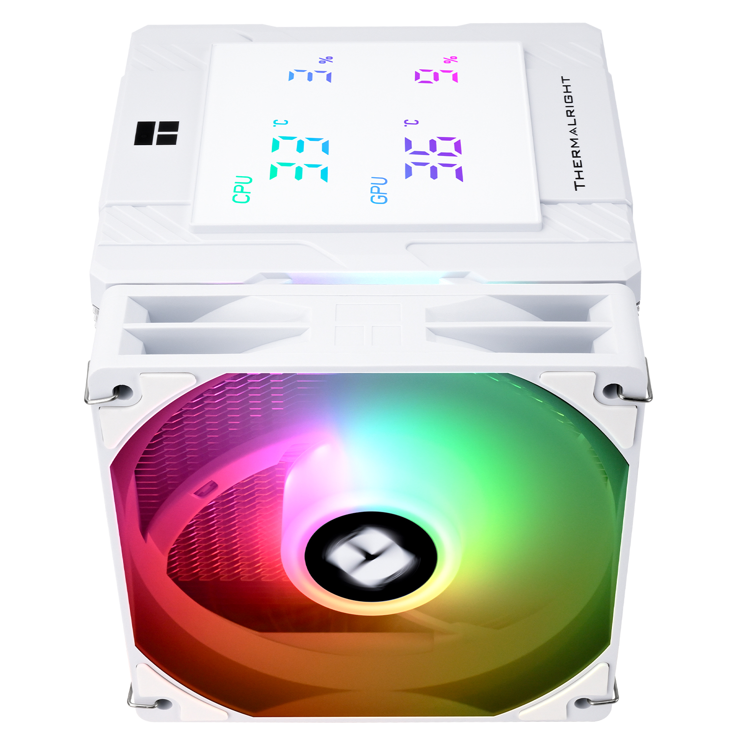 Cooler CPU Thermalright Peerless Assassin 120 Digital A-RGB Alb - Dual-Tower - LGA1851/AM5 PEERLESS-ASSASSIN-120-DIGITAL-WH 2 Cooler CPU Thermalright Peerless Assassin 120 Digital A-RGB Alb - Dual-Tower - LGA1851/AM5 PEERLESS-ASSASSIN-120-DIGITAL-WH - imagine 2