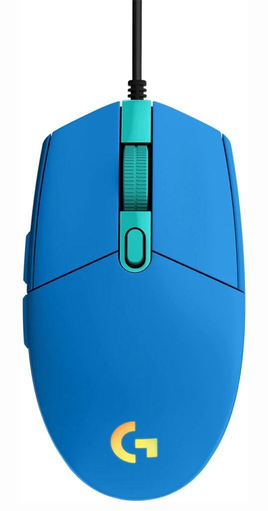 Mouse gaming Logitech G102 Lightsync, Albastru