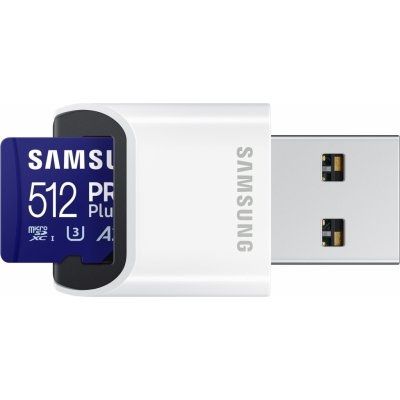 Card de memorie si cititor Samsung microSD, PRO Plus, 512GB 3 Card de memorie si cititor Samsung microSD, PRO Plus, 512GB - imagine 3