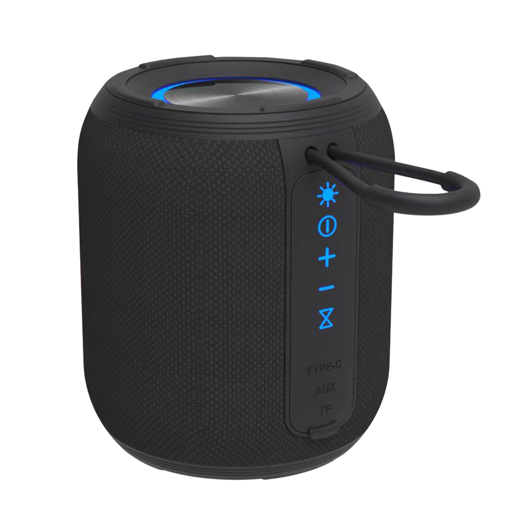 Boxă portabilă Spacer, Bluetooth, 5 ore autonomie, IPX5, negru