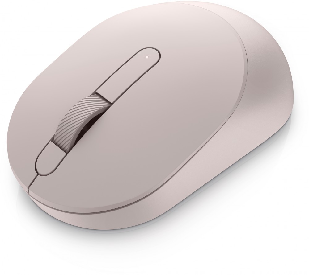 Mouse wireless Dell MS3320W, 3 butoane, 4 DPI levels – 1000, 1600(default), 2400 si 4000, Swift Pair, Pink