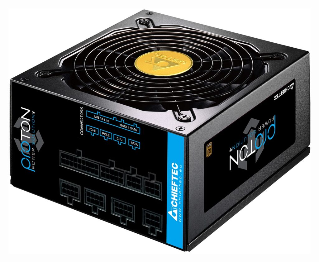 Sursa PC, Chieftec, Proton, 750 W, Negru/Albastru