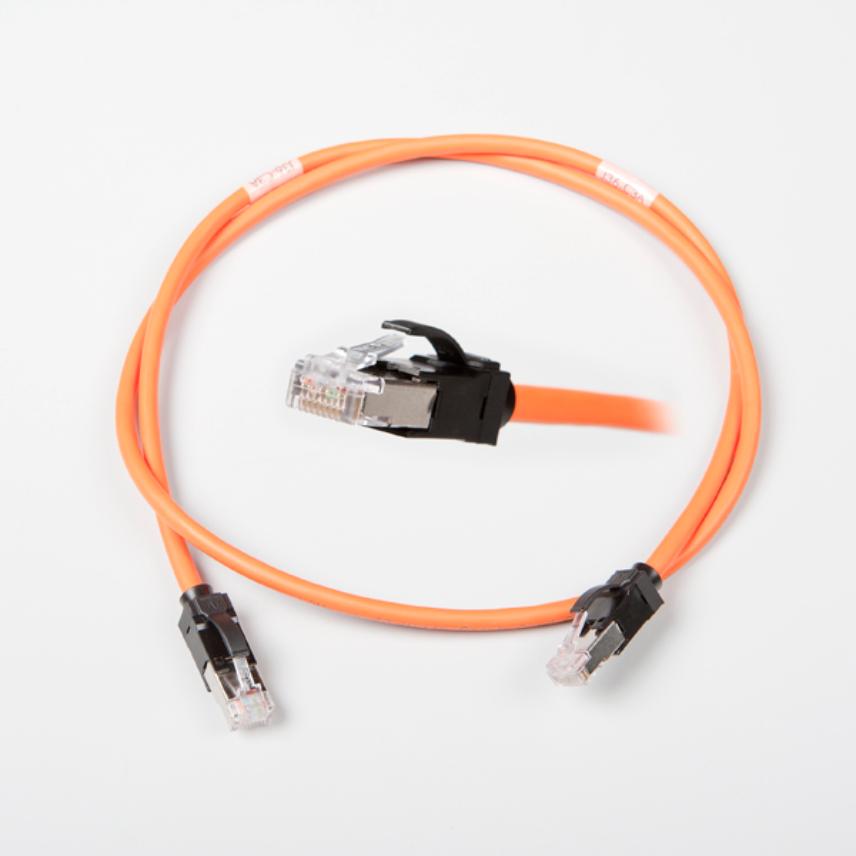 Cablu Nexans N11A.U1F020OK, Patchcord, CAT.6a, 2m Portocaliu