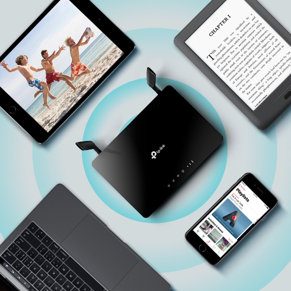 Router, TP-LINK, Archer MR402 AC1200 LTE Dual Band 4G, 4G, Wireless, Negru 4 Router, TP-LINK, Archer MR402 AC1200 LTE Dual Band 4G, 4G, Wireless, Negru - imagine 4