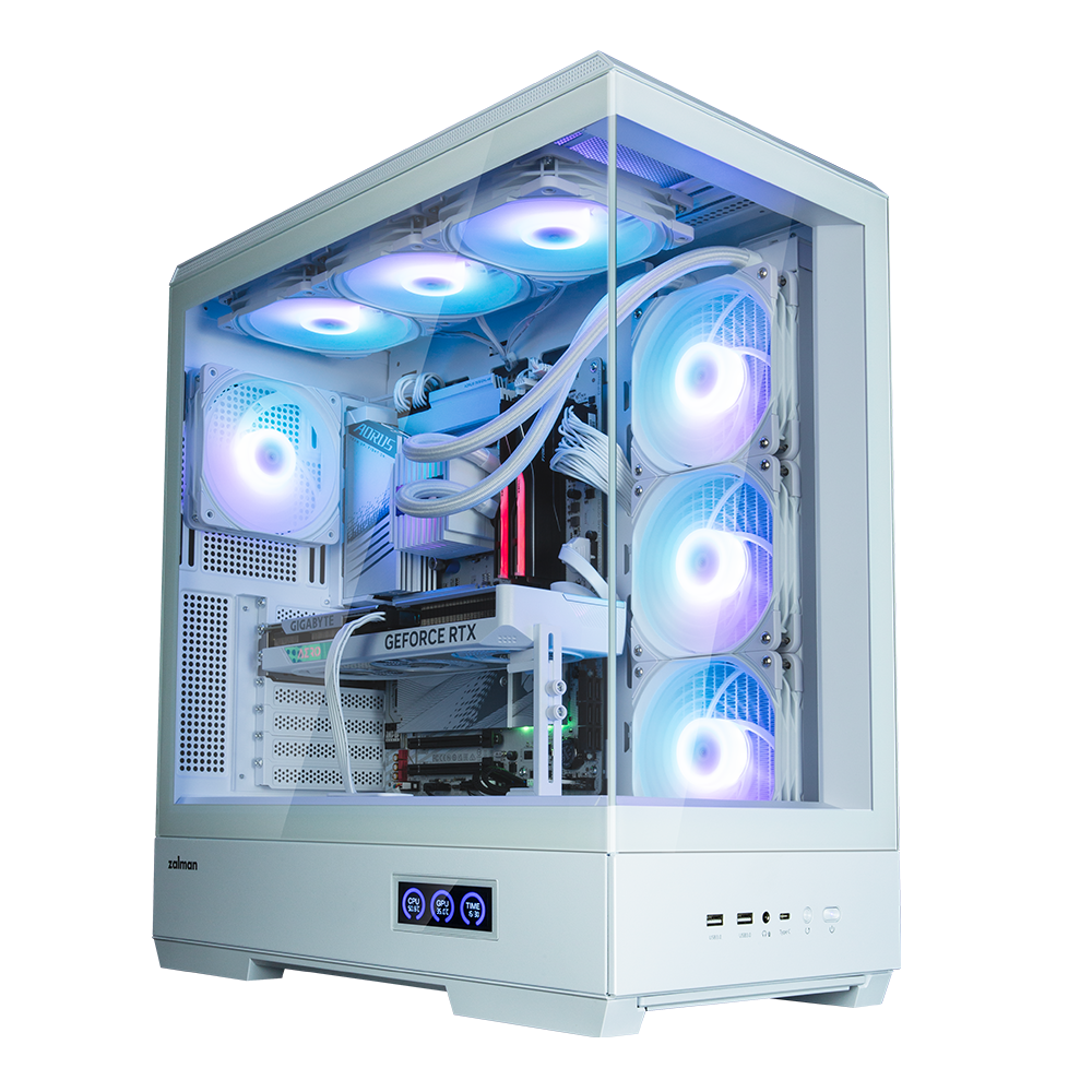 Carcasa computer, Zalman P50 White, Carcasa ATX 3 Carcasa computer, Zalman P50 White, Carcasa ATX - imagine 3