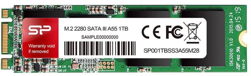 Solid-State Drive (SSD) Silicon-Power A55, 1TB, SATA III, M.2