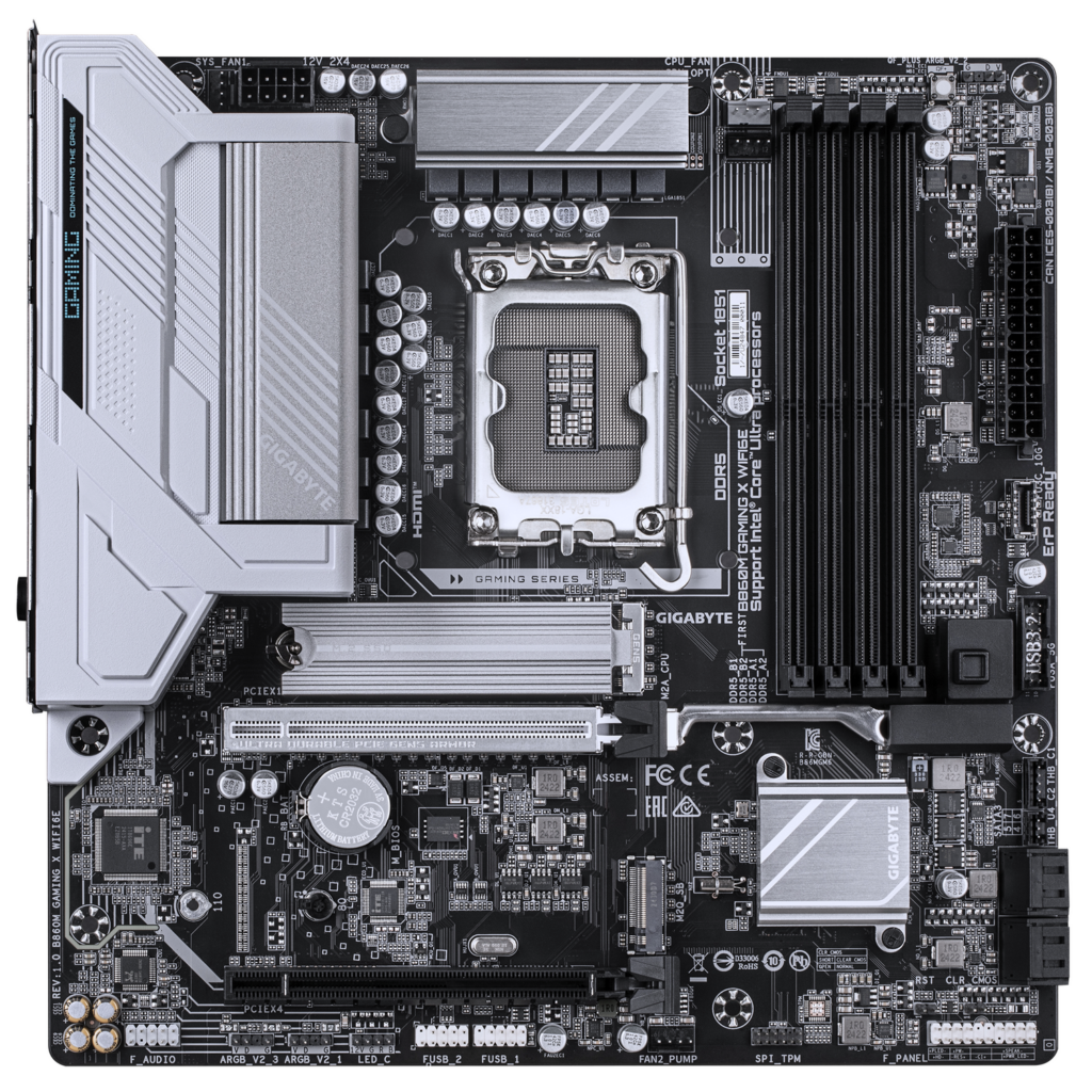 Placa de Baza GIGABYTE B860M GAMING X WIFI6E, Socket LGA1851