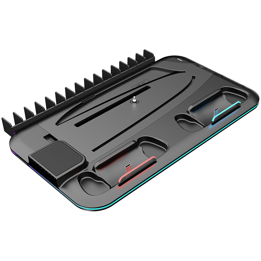 Statie incarcare/cooler Canyon CS-51 RGB pentru PlayStation 5 Negru