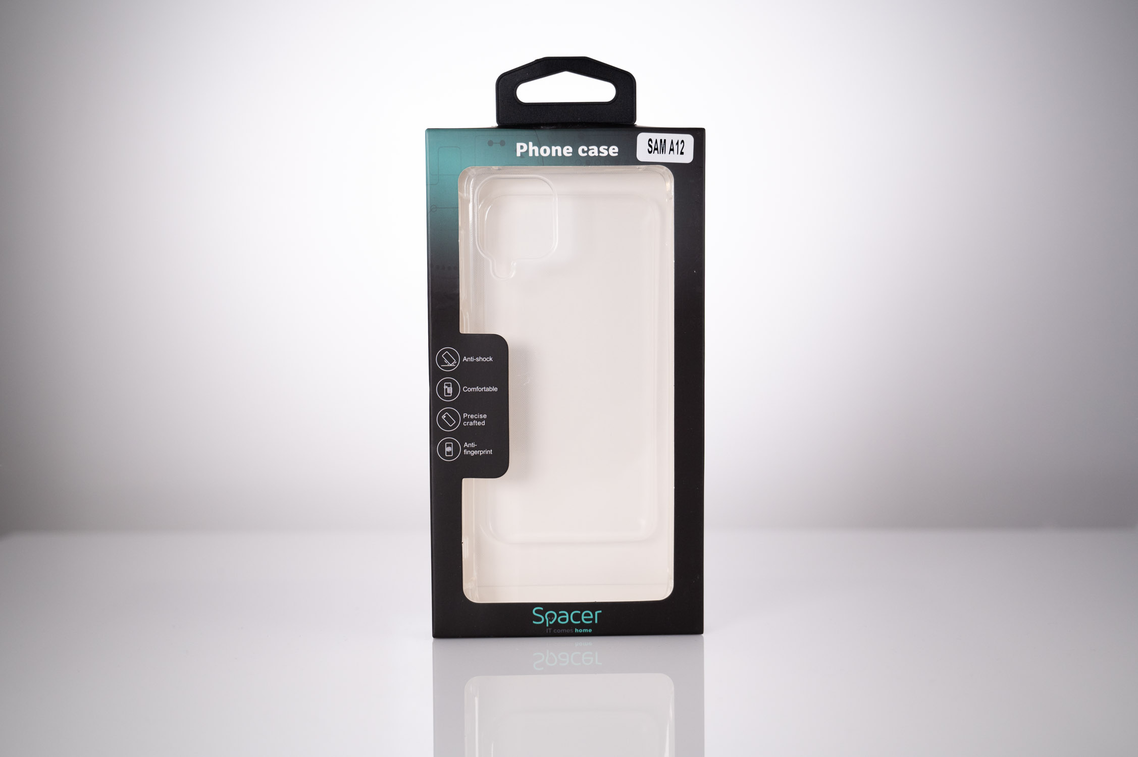 Husa de protectie Spacer pentru Samsung Galaxy A12, material flexibil TPU, Transparenta 4 Husa de protectie Spacer pentru Samsung Galaxy A12, material flexibil TPU, Transparenta - imagine 4