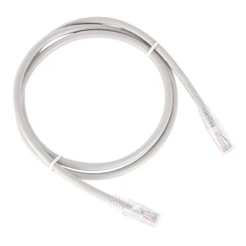 Cablu Patch cord UTP SPACER Cat6, cupru-aluminiu, 1 m, alb