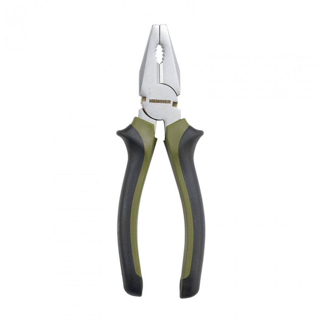 Patent clasic 180mm, Otel-Carbon, maner plastic, Verde