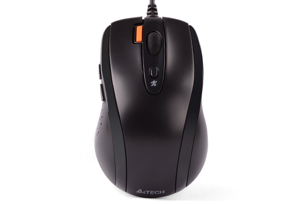 Mouse cu fir A4Tech N-70FX V-Track Padless, Negru, USB