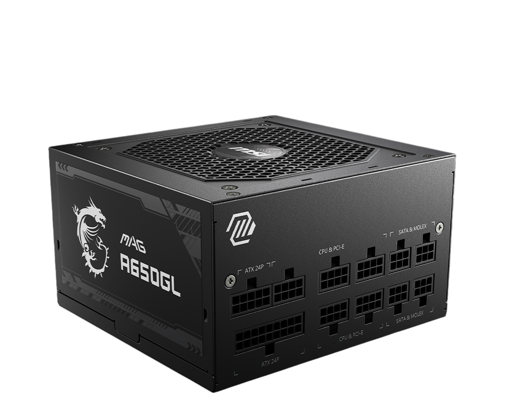 Sursa de alimentare MSI MAG A650GL, 650W, 80+ Gold
