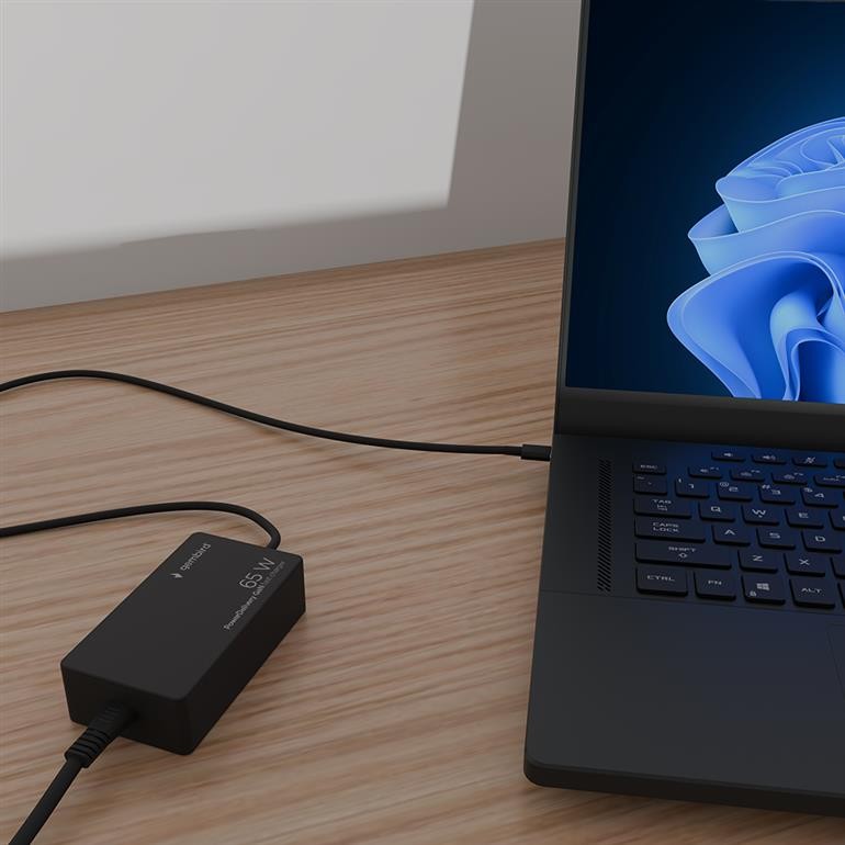 Incarcator rapid USB Type-C 65W Cablexpert, PowerDelivery, GaN 4 Incarcator rapid USB Type-C 65W Cablexpert, PowerDelivery, GaN - imagine 4