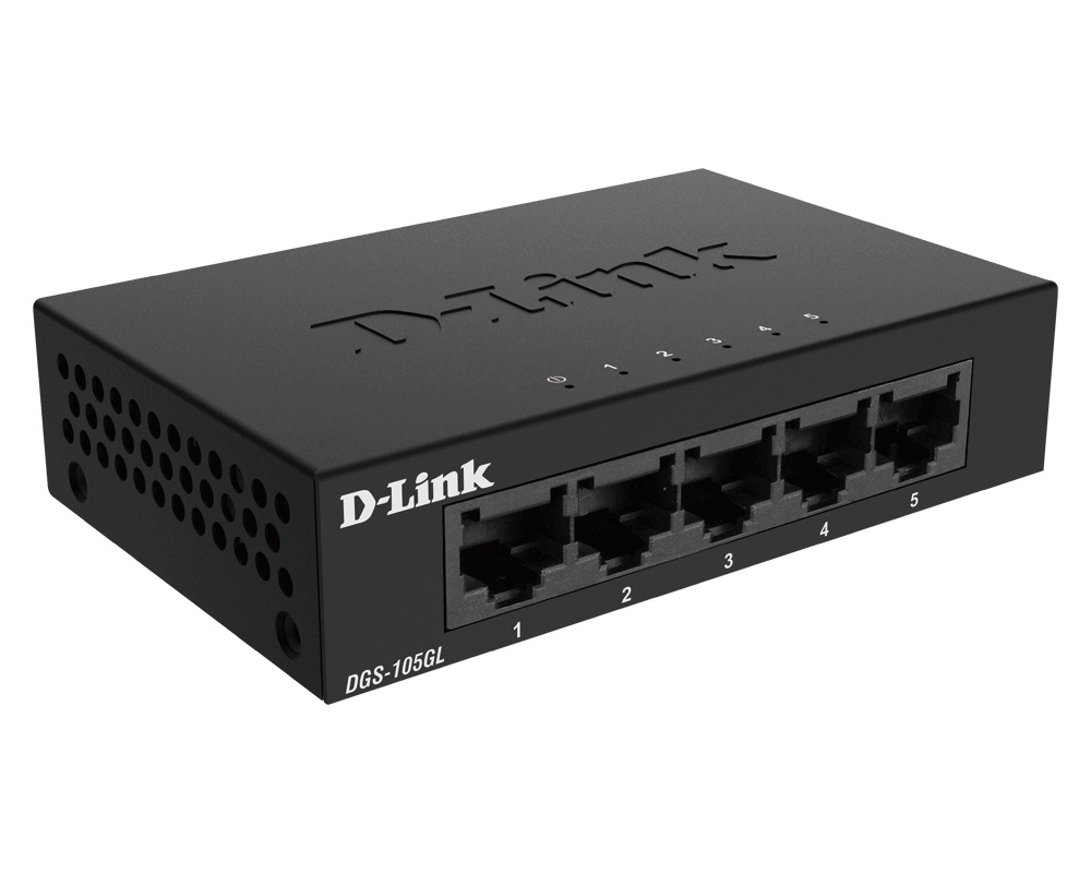 Switch D-Link DGS-105GL, 5-Port Gigabit 2 Switch D-Link DGS-105GL, 5-Port Gigabit - imagine 2