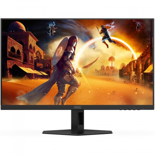 Monitor Gaming LED IPS AOC 27G4XE 27″, Full HD (1920×1080), 180Hz, 0.5ms MPRT (1ms GTG), HDR10, FlickerFree, Boxe 2W x 2, 2x HDMI, DisplayPort, VESA, negru