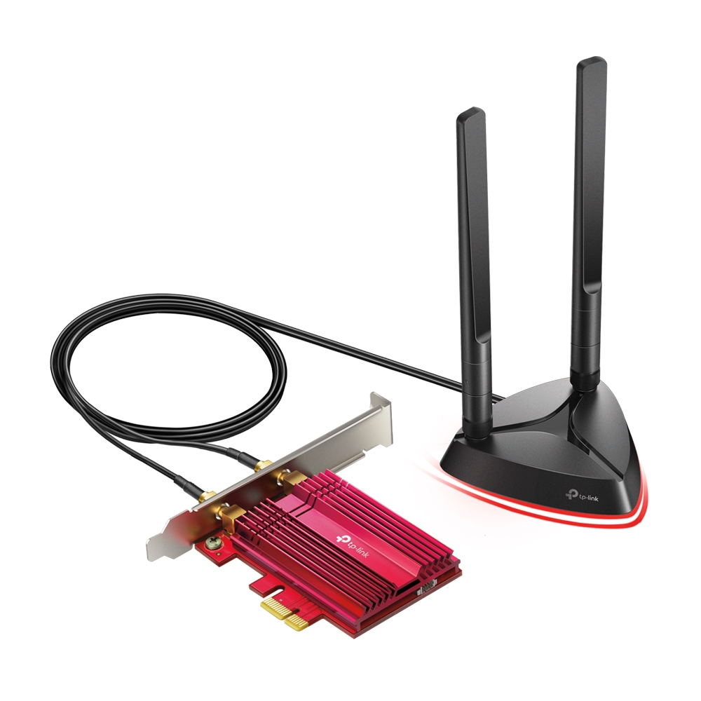 Placa de retea wireless TP-Link Archer TX3000E, WiFi 6, Dual-Band, antena externa 2 Placa de retea wireless TP-Link Archer TX3000E, WiFi 6, Dual-Band, antena externa - imagine 2