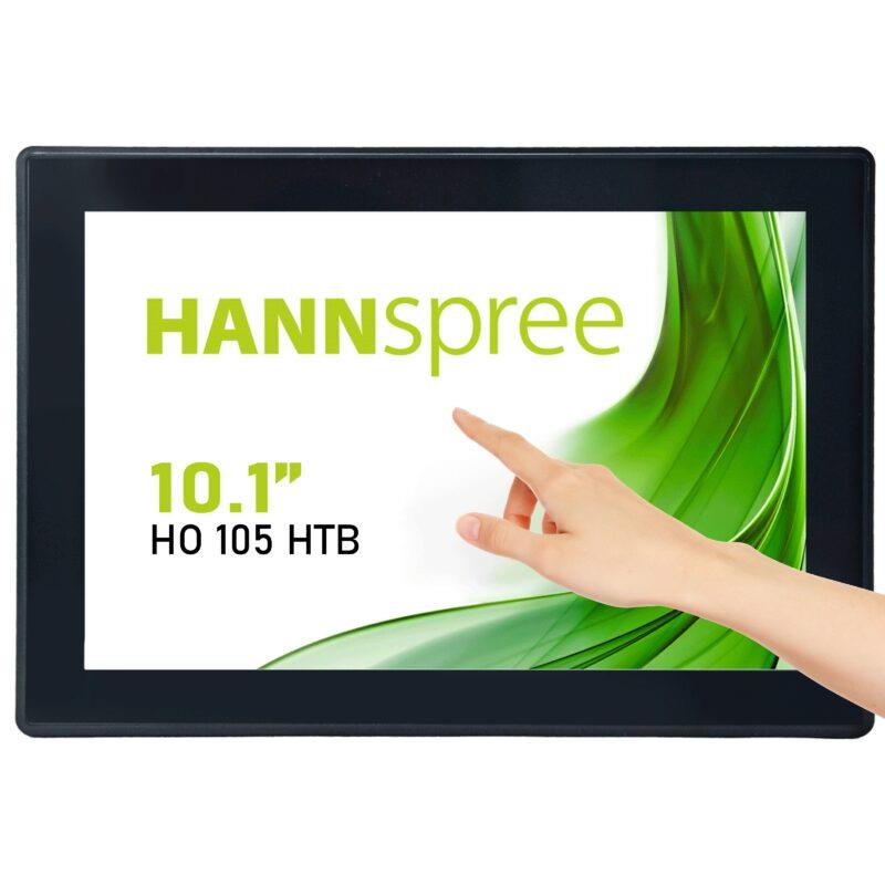 Monitor Portabil TFT LED Hannspree 10.1″ HO105HTB, WXGA (1280 x 800), VGA, HDMI, Touchscreen (Negru)