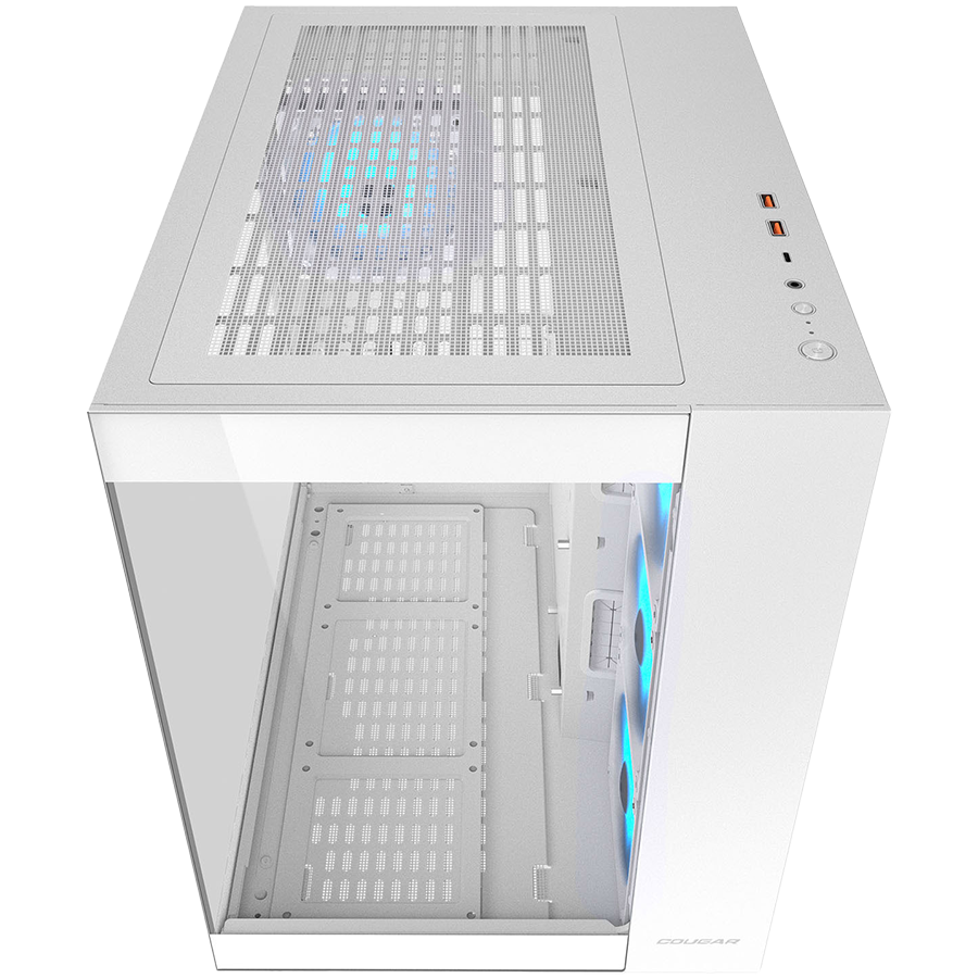 Carcasa computer COUGAR FV150 RGB, Alba, Turnul Mijlociu 2 Carcasa computer COUGAR FV150 RGB, Alba, Turnul Mijlociu - imagine 2