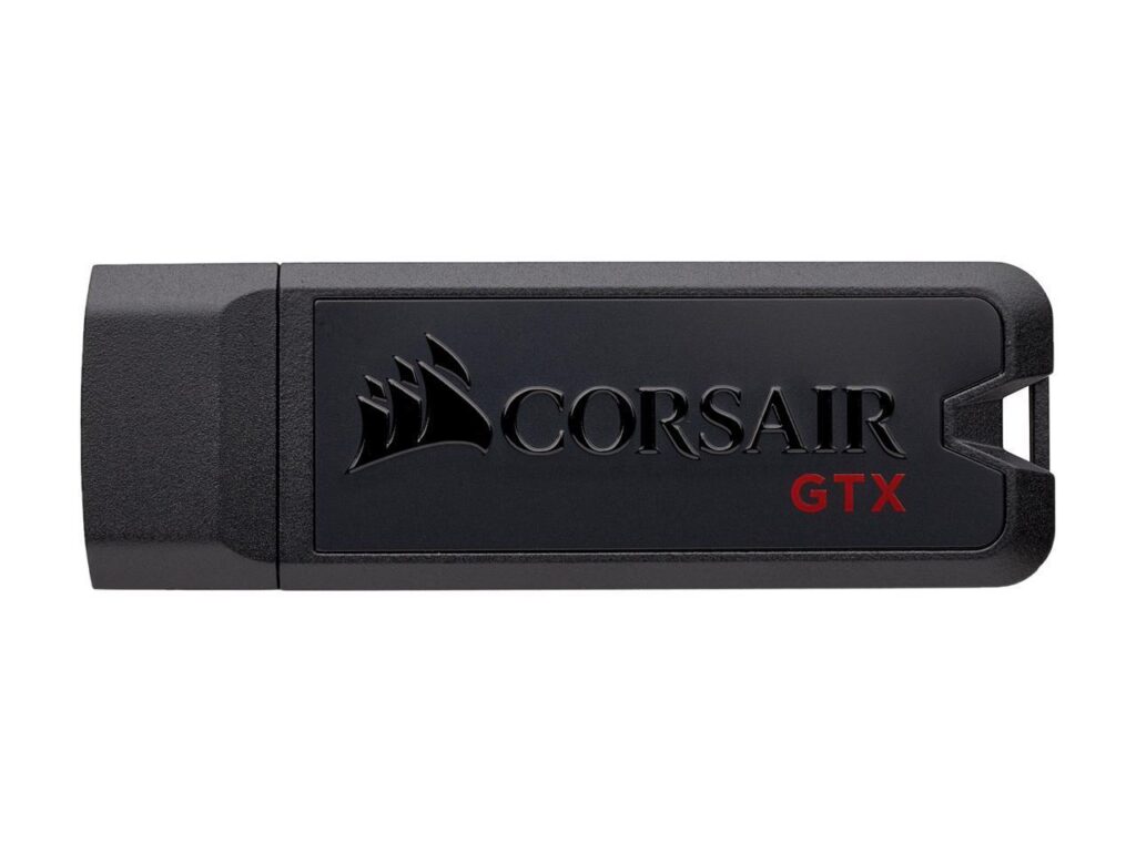 Memorie USB Corsair Flash Voyager GTX, 512GB, constructie metalica premium, USB 3.1, Negru