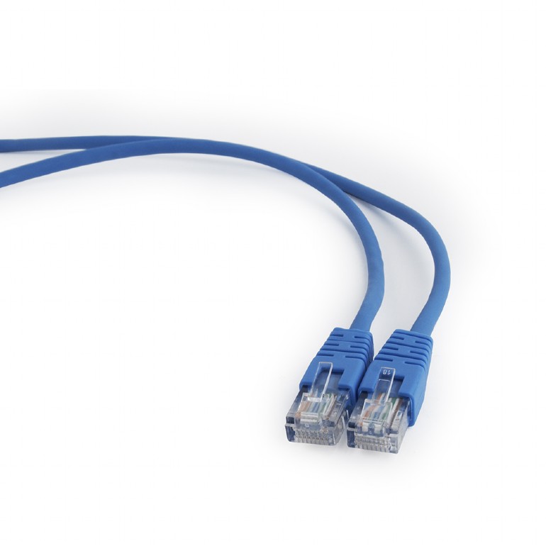 Cablu UTP Gembird Patch cord cat. 5E, 0.5m, Albastru