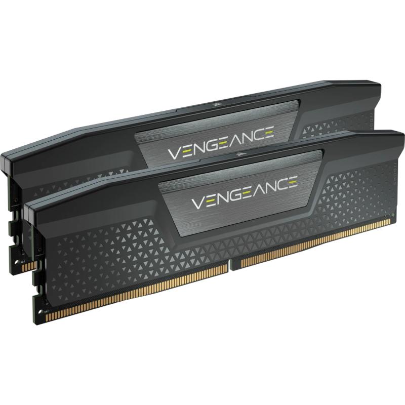 Memorie Corsair VENGEANCE DDR5, 32GB, KIT 2x16GB, 6400MT/s, C36, 1.35V, AMD/Intel, Negru