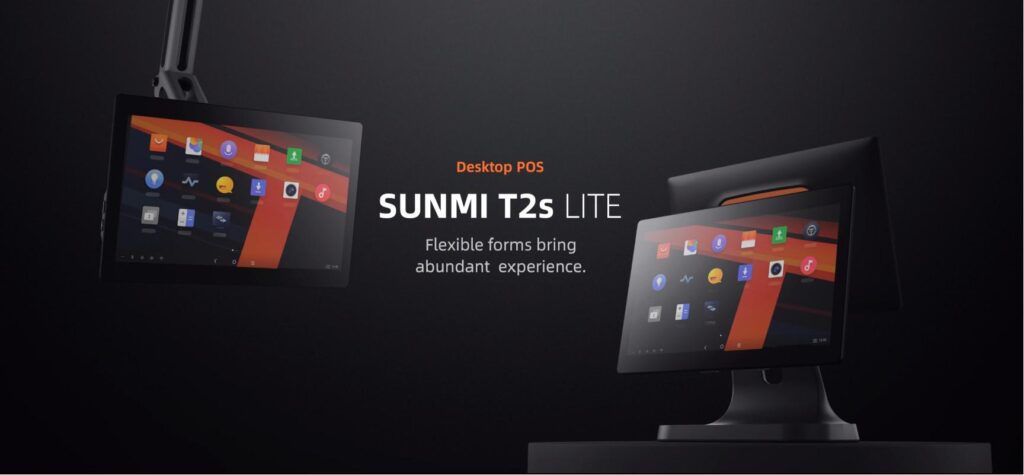 Sistem desktop Sunmi POS T2 LITE, Qualcomm Snapdragon, 15.6inch, 4GB RAM, 64GB Flash