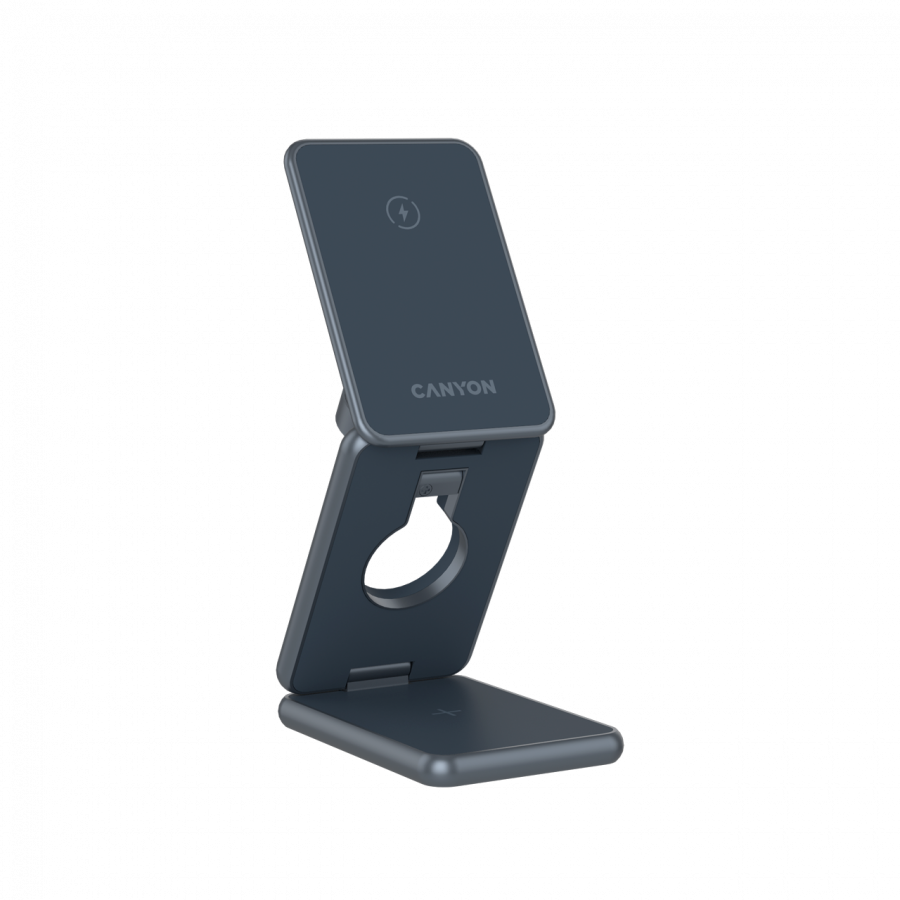 CANYON Foldable wireless charger OnCharge 309 15W 3in1 Metal