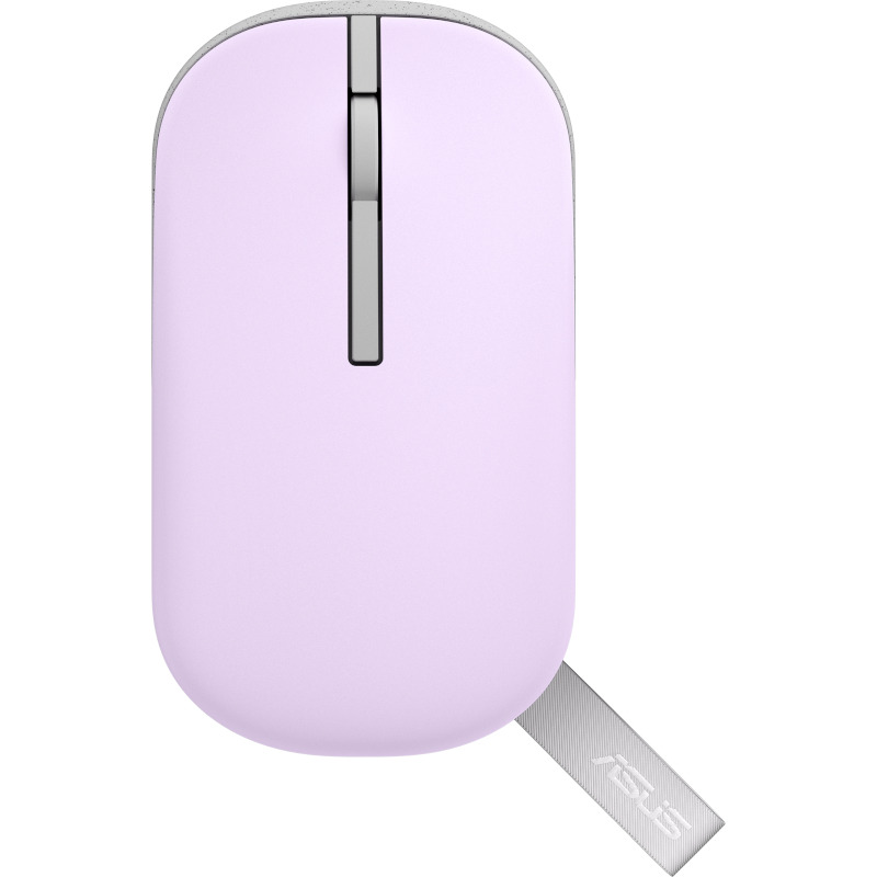Mouse wireless ASUS MD100, 1600 dpi, capac superior suplimentar, 56g, oat milk